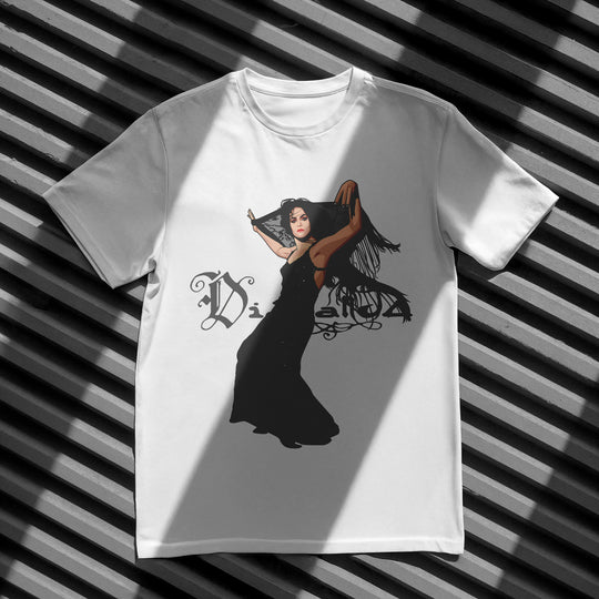 DIAMANDA GALÁS Hand-Drawn Avant-Vocal Portrait Tee