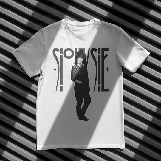 SIOUXSIE Hand-Drawn Post-Punk Portrait Tee