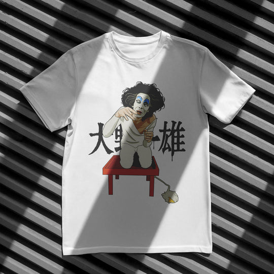 KAZUO OHNO Hand-Drawn Butoh/Dance Portrait Tee