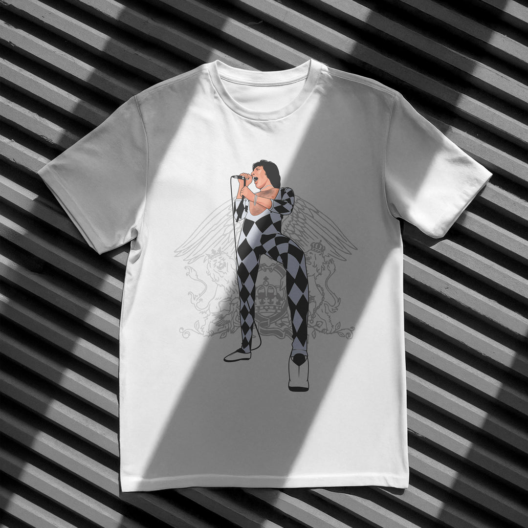 MERCURY Hand-Drawn Rock/Soul-Power Portrait Tee