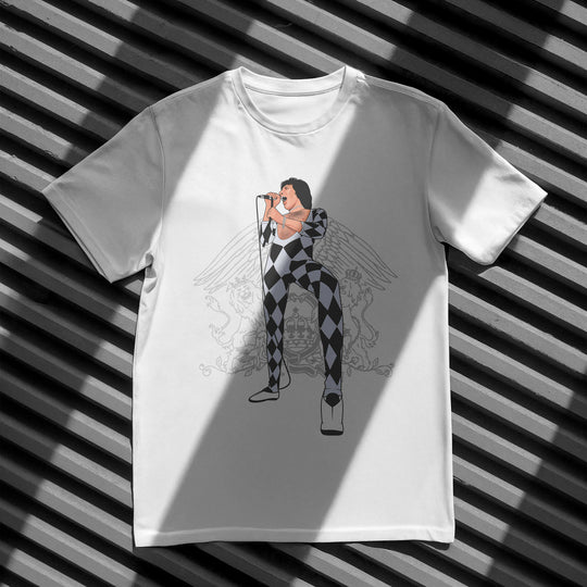 MERCURY Hand-Drawn Rock/Soul-Power Portrait Tee