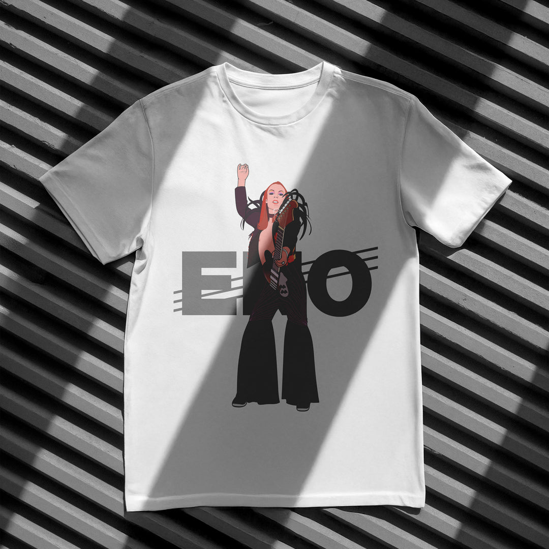 ENO Hand-Drawn Ambient/Experimental Portrait Tee