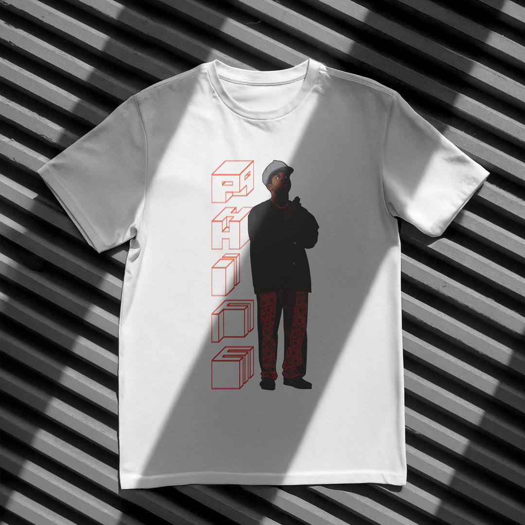 PHIFE DAWG Hand-Drawn Hip-Hop Portrait Tee