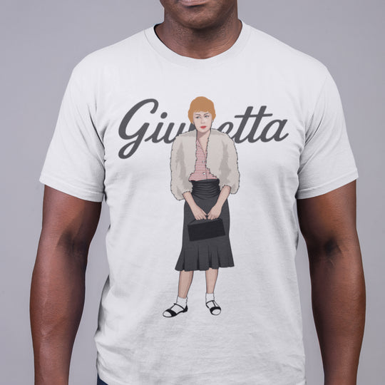 GIULIETTA MASINA Hand-Drawn Classic Cinema Portrait Tee