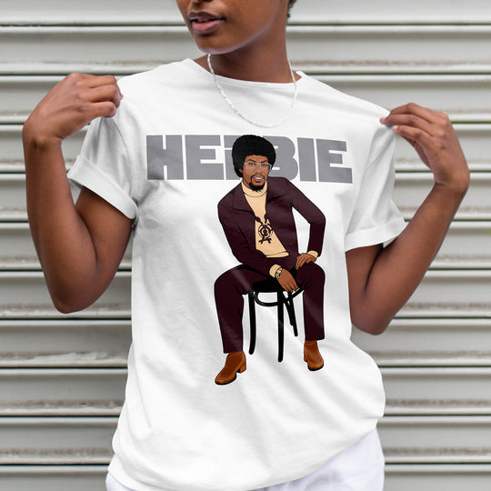 HERBIE HANCOCK Hand-Drawn Jazz/Fusion Portrait Tee