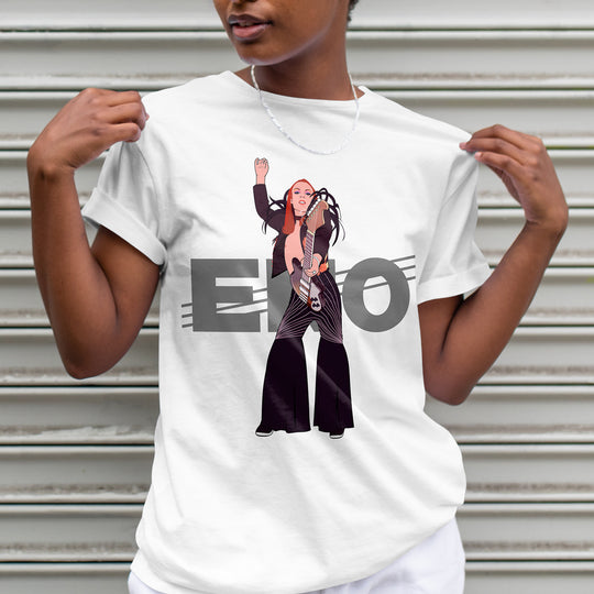 ENO Hand-Drawn Ambient/Experimental Portrait Tee
