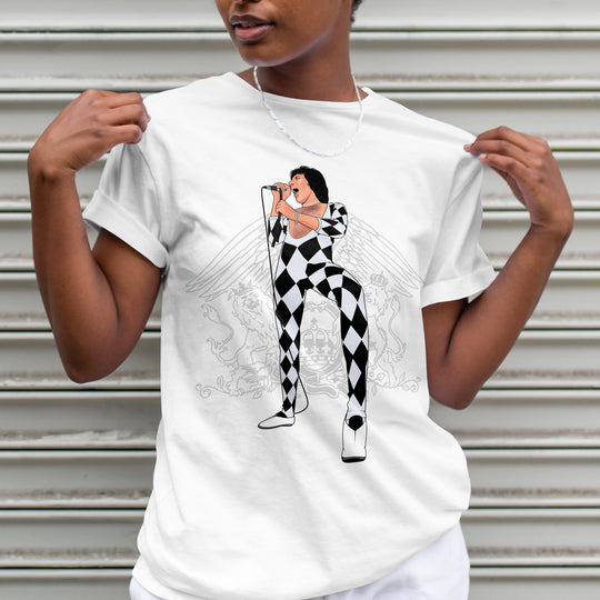 MERCURY Hand-Drawn Rock/Soul-Power Portrait Tee