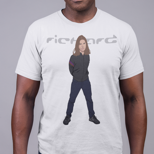 RICHARD JAMES Hand-Drawn Electronic/IDM Portrait Tee