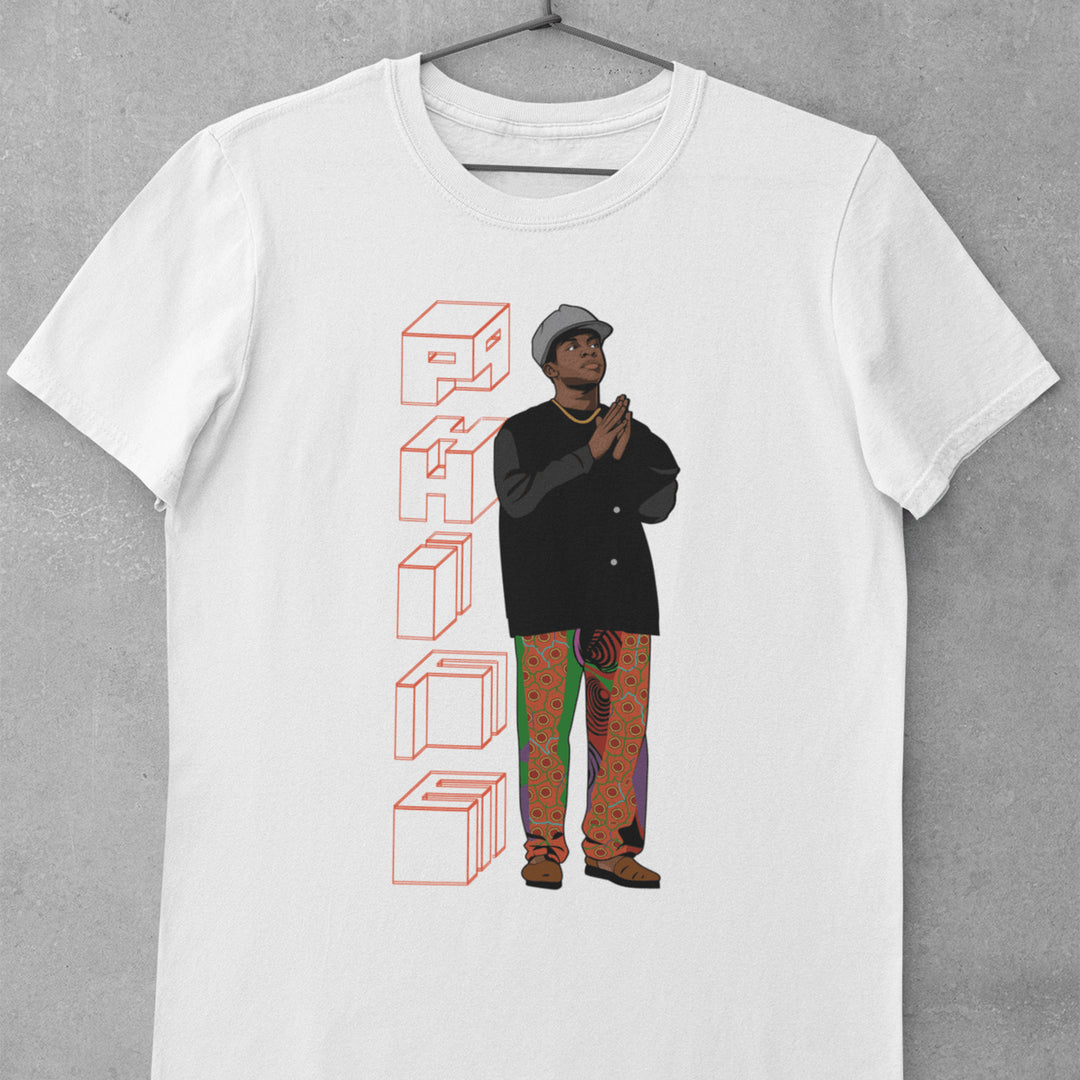 PHIFE DAWG Hand-Drawn Hip-Hop Portrait Tee