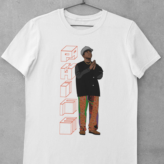 PHIFE DAWG Hand-Drawn Hip-Hop Portrait Tee