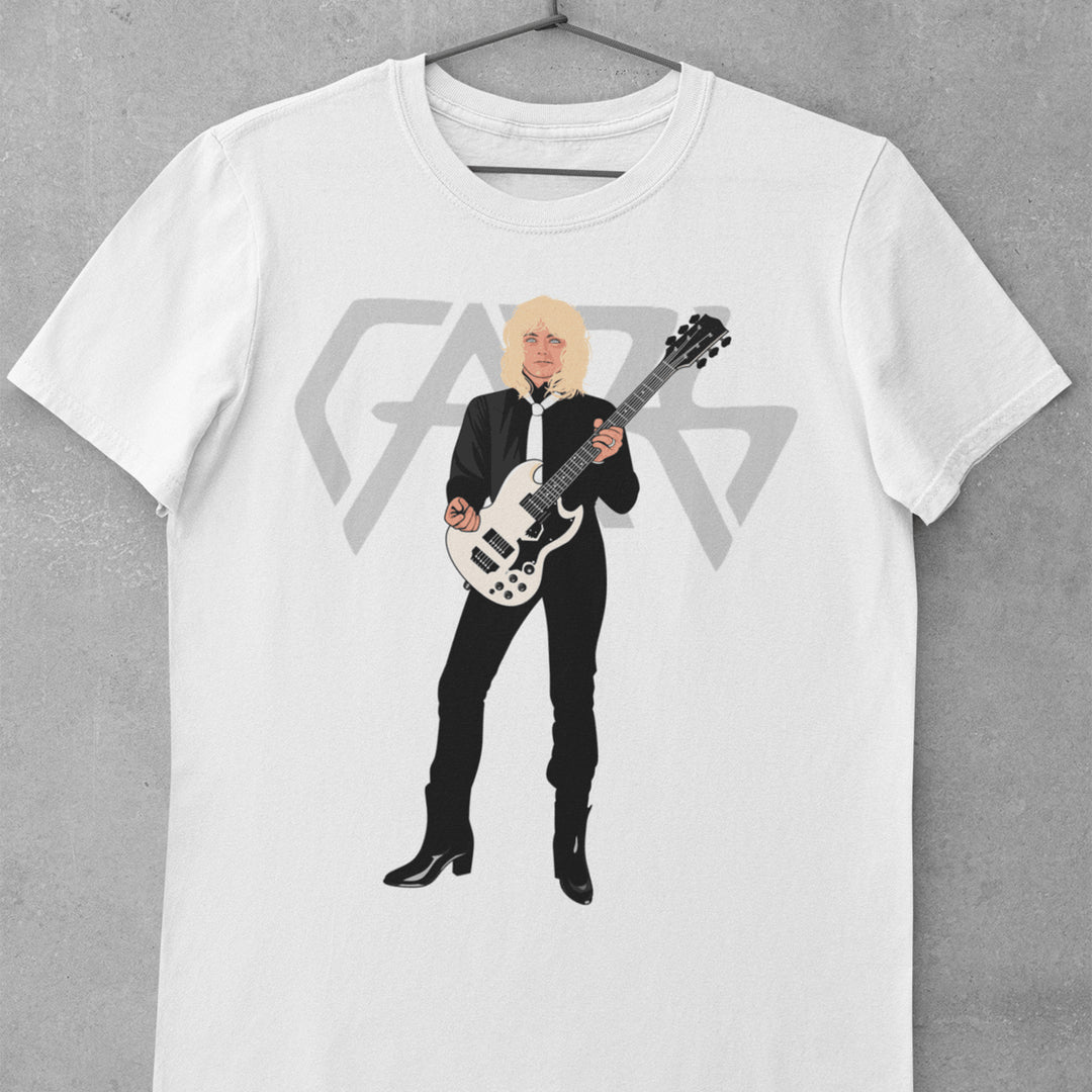 BEN ORR Hand-Drawn New Wave/Pop-Rock Portrait Tee