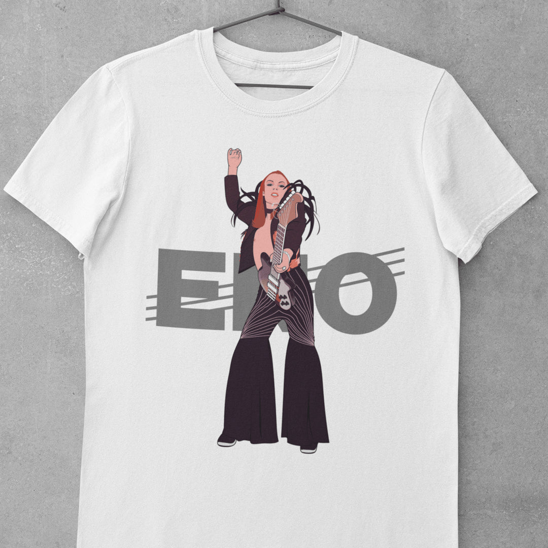 ENO Hand-Drawn Ambient/Experimental Portrait Tee