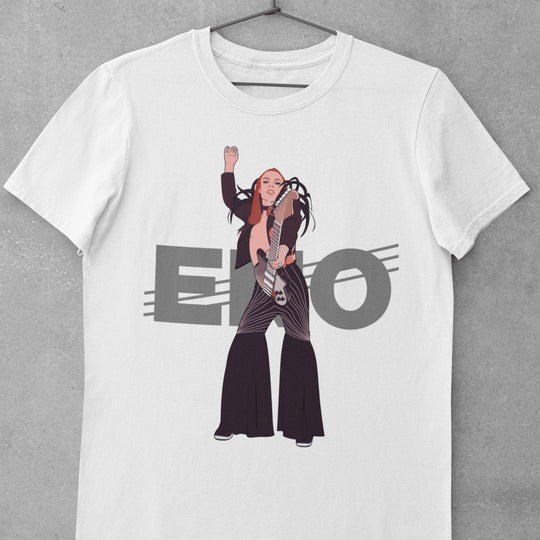ENO Hand-Drawn Ambient/Experimental Portrait Tee