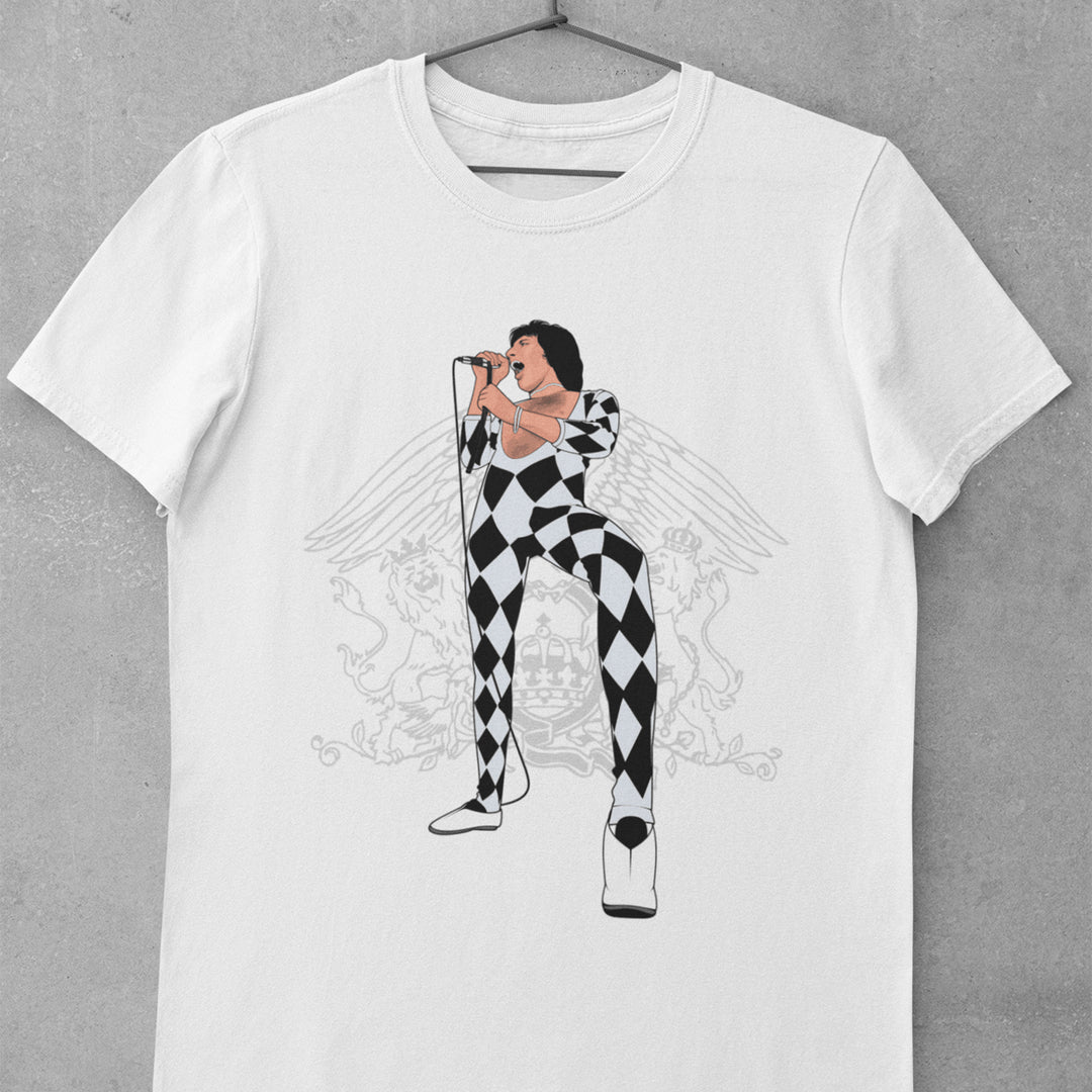 MERCURY Hand-Drawn Rock/Soul-Power Portrait Tee