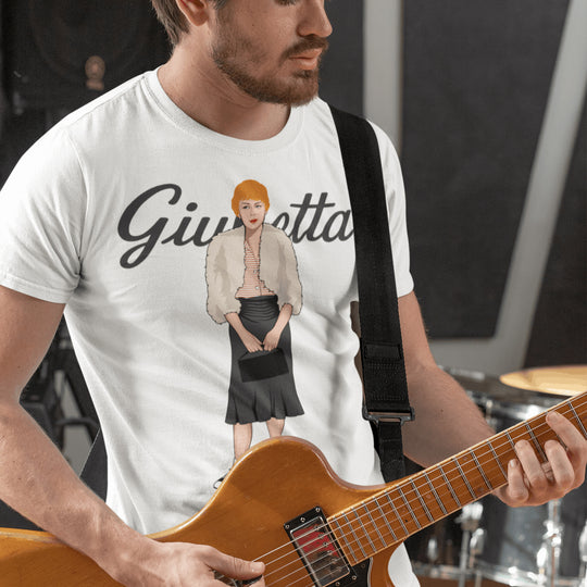 GIULIETTA MASINA Hand-Drawn Classic Cinema Portrait Tee