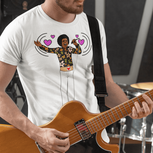 MJ (CHILD) Hand-Drawn Soul/Pop Portrait Tee