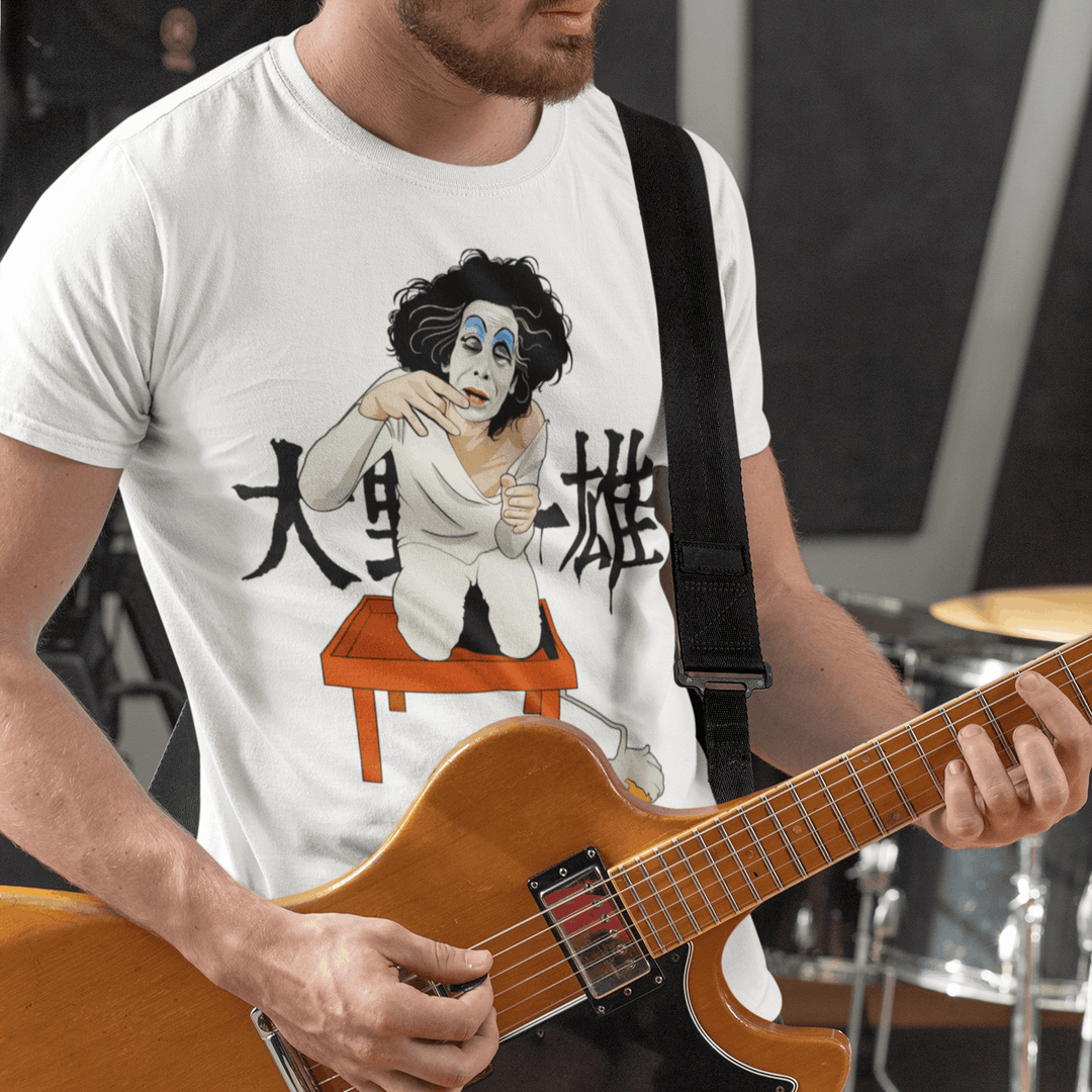 KAZUO OHNO Hand-Drawn Butoh/Dance Portrait Tee