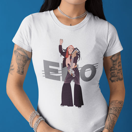 ENO Hand-Drawn Ambient/Experimental Portrait Tee