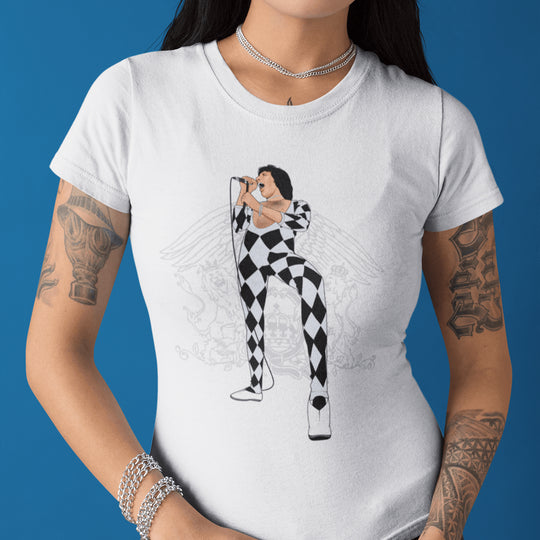 MERCURY Hand-Drawn Rock/Soul-Power Portrait Tee