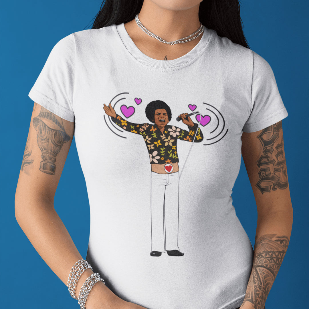 MJ (CHILD) Hand-Drawn Soul/Pop Portrait Tee