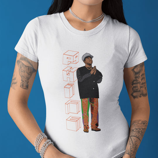 PHIFE DAWG Hand-Drawn Hip-Hop Portrait Tee